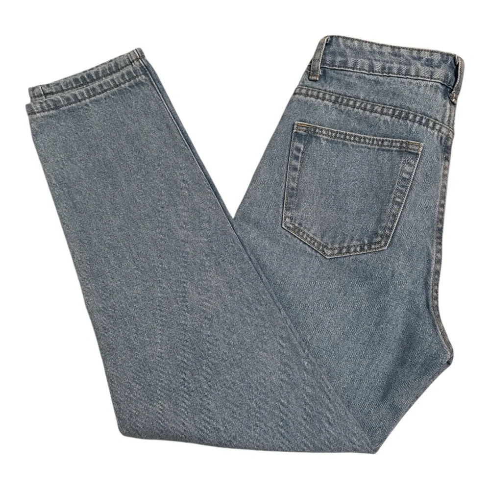 Adika High Rise Blue‎ Denim Jeans Women's Size S 100% Cotton Zipper Fly Casual